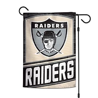 Drapeau de jardin double face WinCraft Las Vegas Raiders, 30,5 x 45,7 cm