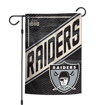 Drapeau de jardin WinCraft Las Vegas Raiders 12'' x 18''