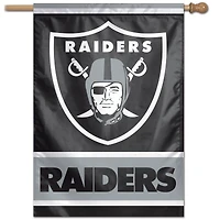WinCraft Las Vegas Raiders 28 "x 40" Wordmark bannière verticale simple face
