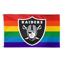 Drapeau WinCraft Las Vegas Raiders 3' x 5' Pride Deluxe 1 face