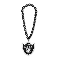 Collier en plastique avec logo à grande chaîne WinCraft Las Vegas Raiders