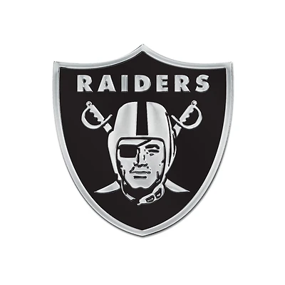 WinCraft Las Vegas Raiders Chrome Auto Emblem