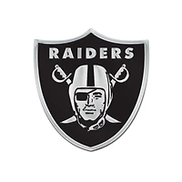 Emblème automatique chromé WinCraft Las Vegas Raiders