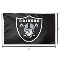 WinCraft Las Vegas Raiders Deluxe 3' x 5' Logo Drapeau