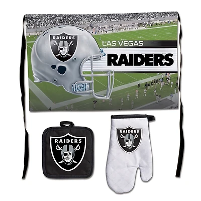 WinCraft Las Vegas Raiders Ensemble barbecue de luxe