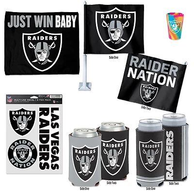 WinCraft Las Vegas Raiders Pack Gameday six pièces