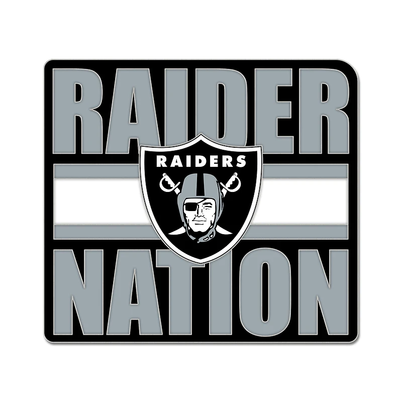 WinCraft  Las Vegas Raiders Slogan Collector Pin