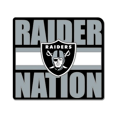 WinCraft Las Vegas Raiders Slogan Collector Pin