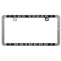 Cadre de plaque d'immatriculation à jante fine WinCraft Las Vegas Raiders