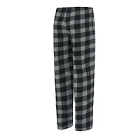 Women's Concepts Sport  Black/Gray Las Vegas Raiders Avondale T-Shirt & Pants Flannel PJ Set