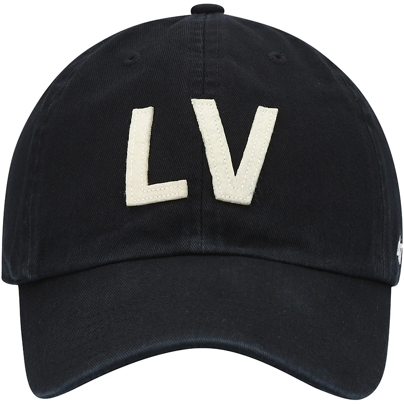 Casquette réglable Finley Clean Up des Las Vegas Raiders '47 noire pour femme