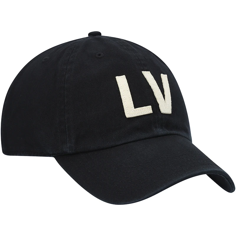Casquette réglable Finley Clean Up des Las Vegas Raiders '47 noire pour femme