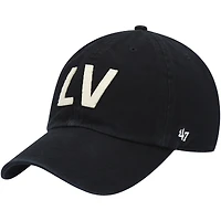 Casquette réglable Finley Clean Up des Las Vegas Raiders '47 noire pour femme