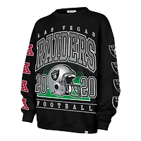 Sweat-shirt oversize noir « 47 » des Las Vegas Raiders pour femme