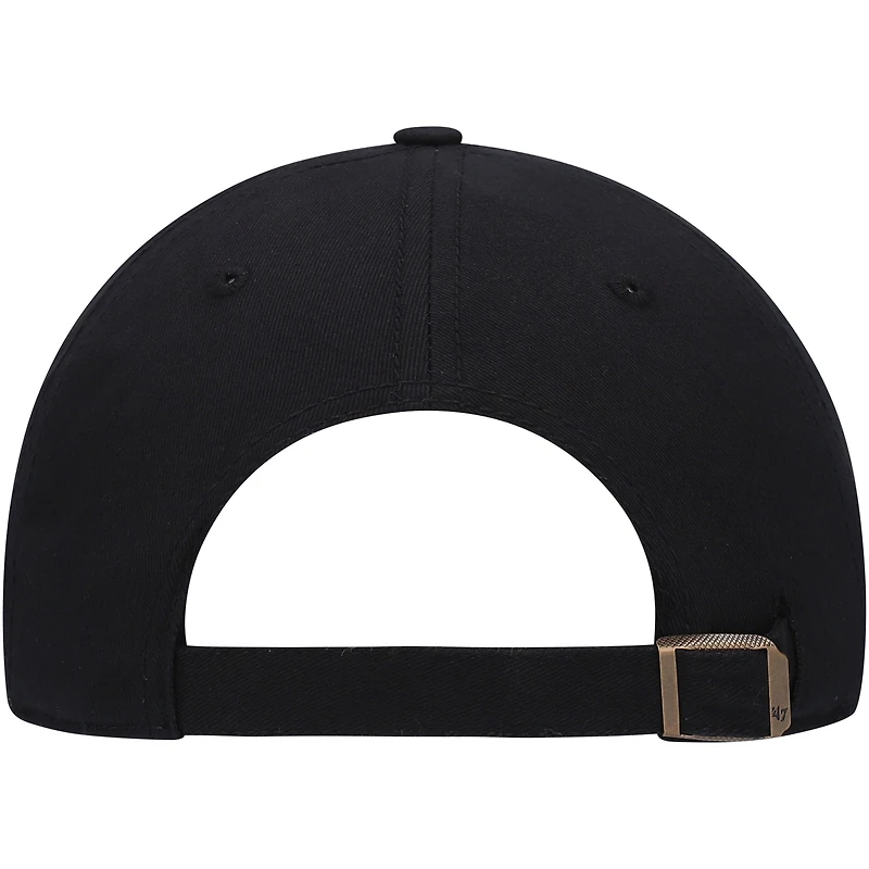 Women's '47 Black Las Vegas Raiders Miata Clean Up Adjustable Hat