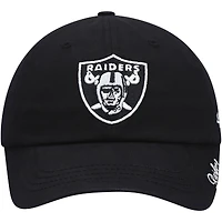 Casquette ajustable pour femme '47 Black Las Vegas Raiders Miata Clean Up Primary