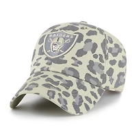 Women's '47  Gray Las Vegas Raiders Bagheera Clean Up Adjustable Hat