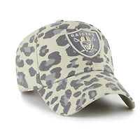 Women's '47  Gray Las Vegas Raiders Bagheera Clean Up Adjustable Hat