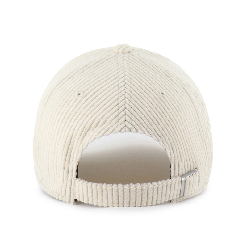 Casquette ajustable en velours côtelé Mellow Clean Up pour femme, modèle 47 Natural Las Vegas Raiders