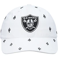 Casquette réglable '47 Las Vegas Raiders Confetti Clean Up blanche pour femme
