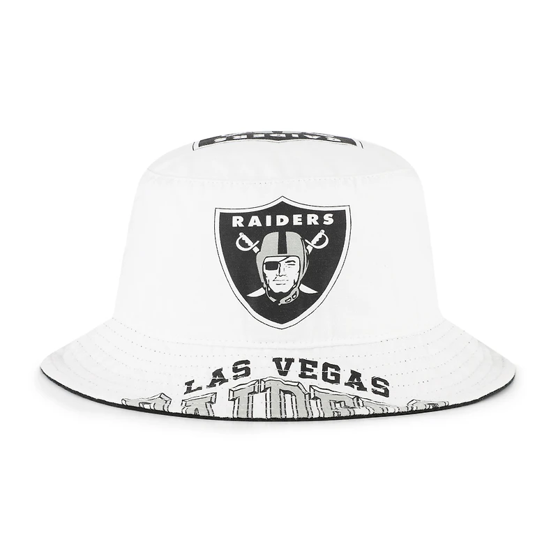 Women's '47  White Las Vegas Raiders Energize Bucket Hat