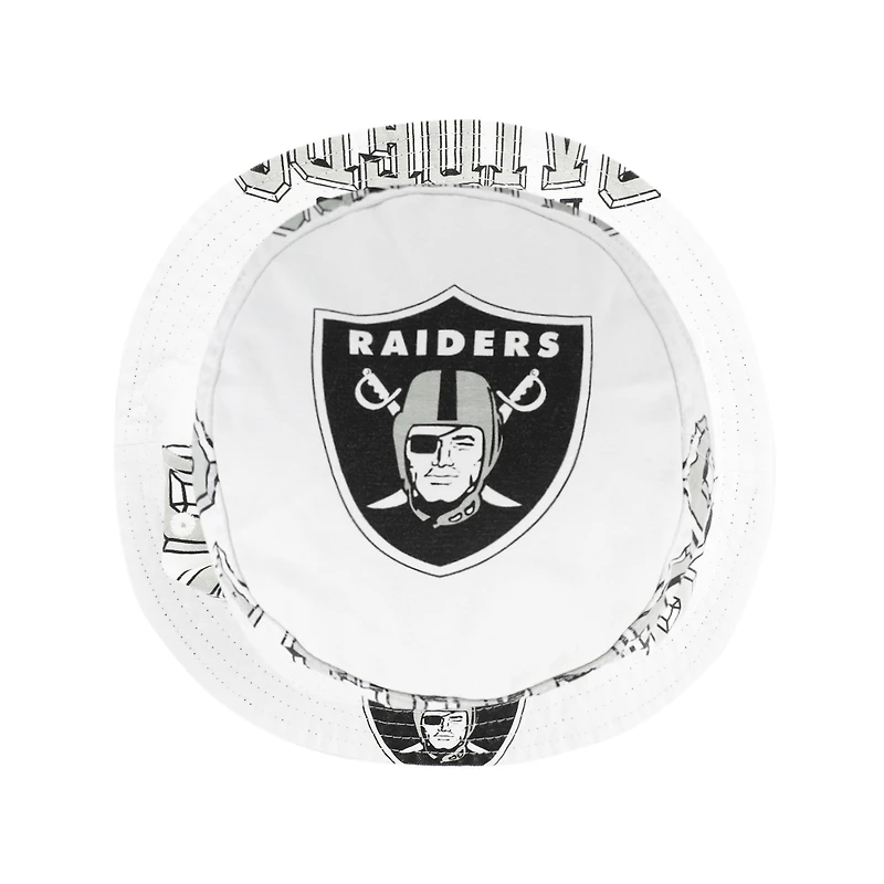 Women's '47  White Las Vegas Raiders Energize Bucket Hat