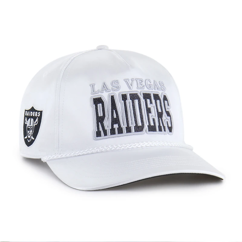 Casquette ajustable Outspoken Hitch blanche 47 des Las Vegas Raiders pour femme