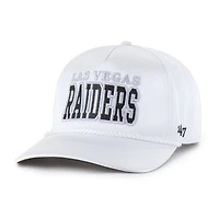Casquette ajustable Outspoken Hitch blanche 47 des Las Vegas Raiders pour femme
