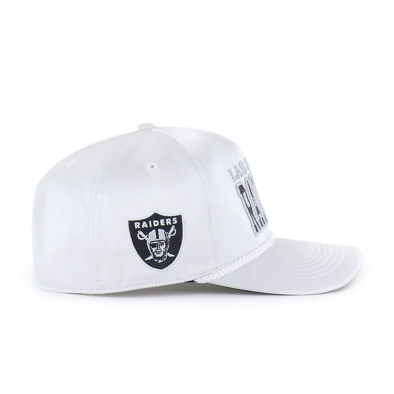 Casquette ajustable Outspoken Hitch blanche 47 des Las Vegas Raiders pour femme