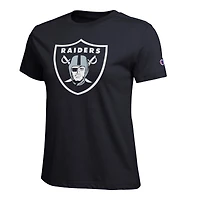 Women's Champion  Black Las Vegas Raiders Logo T-Shirt