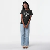 Women's Champion  Black Las Vegas Raiders Logo T-Shirt