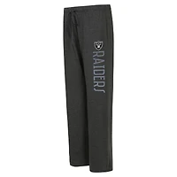 Ensemble débardeur et pantalon Concepts Sport pour femmes, noir/charbon, Las Vegas Raiders