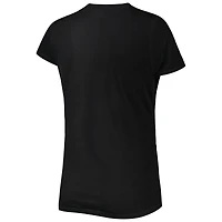Concepts Sport T-shirt et pantalon avec écusson Las Vegas Raiders Noir/Gris pour femme