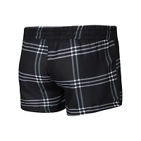 Women's Concepts Sport Black/Gray Las Vegas Raiders Petition Raglan Long Sleeve Top and Shorts Set