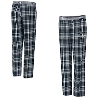 Women's Concepts Sport  Black Las Vegas Raiders Laney Plaid Tri-Blend Pants