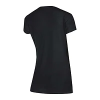 Ensemble de nuit pour femme Concepts Sport Las Vegas Raiders Vector T-shirt et pantalon en flanelle
