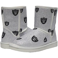 Women's Cuce  Las Vegas Raiders Logo Pull on Ankle Boots