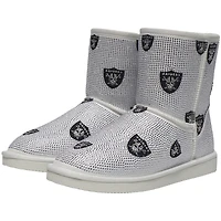 Women's Cuce  Las Vegas Raiders Logo Pull on Ankle Boots