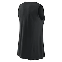 Women's Fanatics Black Las Vegas Raiders Classic Rhine Tank Top