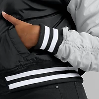 Veste à boutons-pression intégrale Elements Wave de Las Vegas Raiders Fanatics pour femme, noire