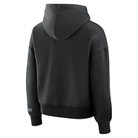 Women's Fanatics Black Las Vegas Raiders Legacy Fleece Pullover Hoodie