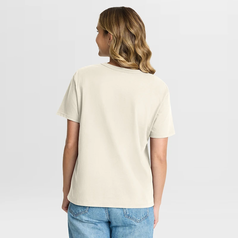Women's Fanatics Cream Las Vegas Raiders Dove Legacy T-Shirt