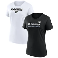 Women's Fanatics Las Vegas Raiders Risk T-Shirt Combo Pack