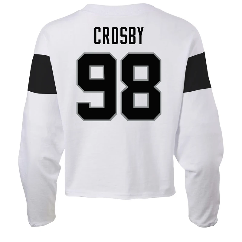 Women's Fanatics Maxx Crosby Ash Las Vegas Raiders Plus Name & Number T-Shirt