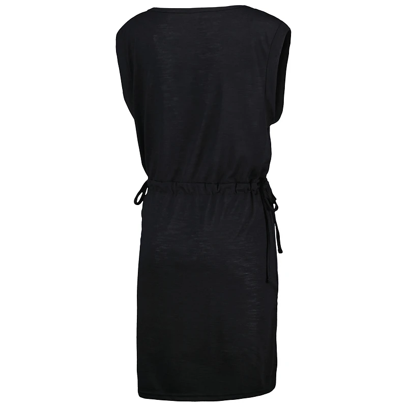 Women's G-III 4Her by Carl Banks Black Las Vegas Raiders G.O.A.T. Swimsuit Cover-Up