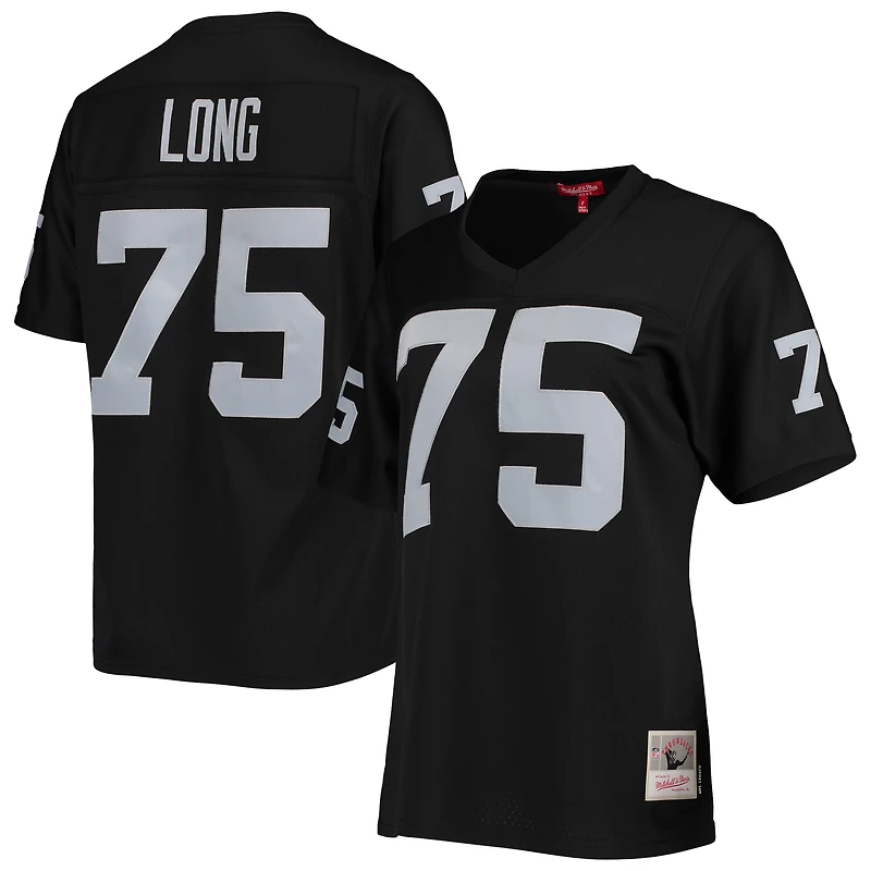 Maillot réplique Legacy noir Mitchell & Ness Howie Long pour femme, Las Vegas Raiders