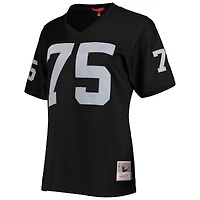 Maillot réplique Legacy noir Mitchell & Ness Howie Long pour femme, Las Vegas Raiders