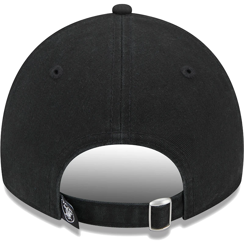 Casquette réglable New Era Las Vegas Raiders Leaves 9TWENTY noire pour femme