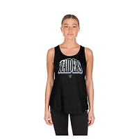 Women's New Era  Black Las Vegas Raiders Summer Tank Top