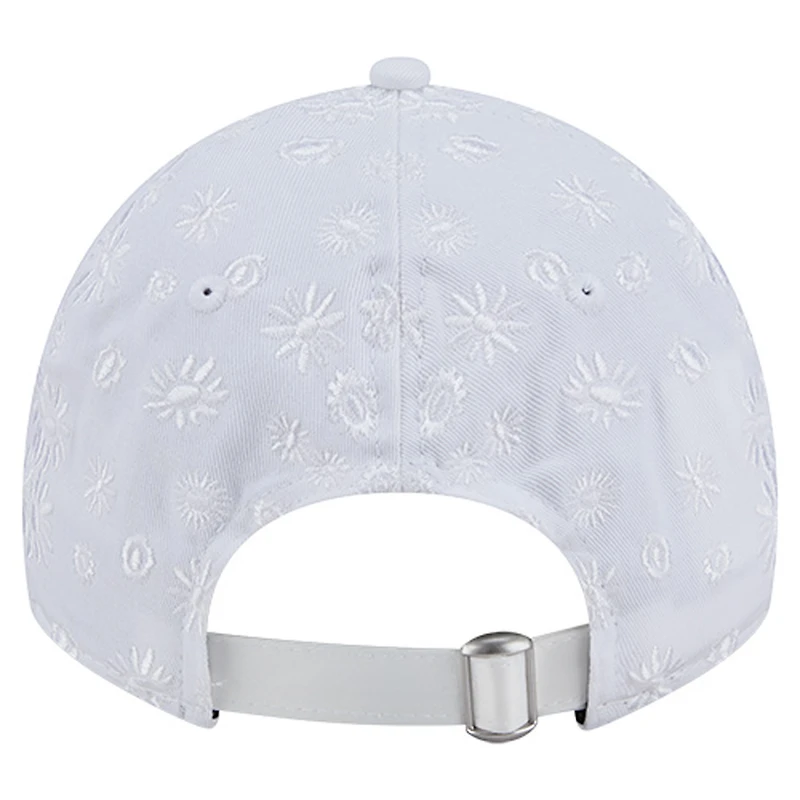 Women's New Era  White Las Vegas Raiders Floral 9TWENTY Adjustable Hat